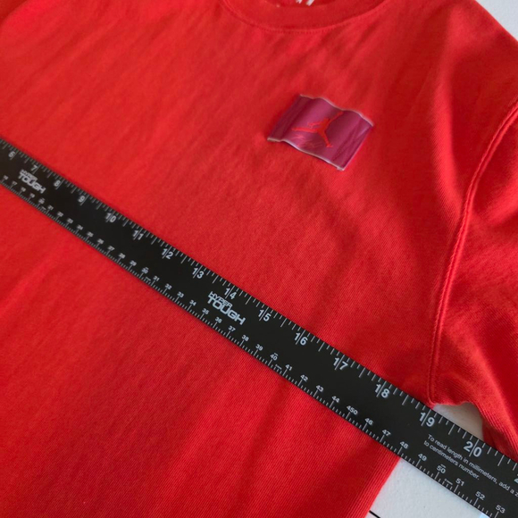Women’s Nike Air Jordan Essentials T-Shirt Dress size M Orange - Picture 7 of 8